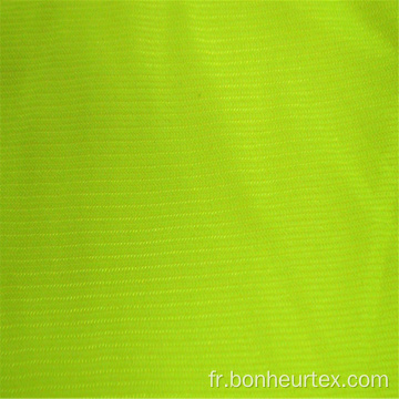 Tissu polyester Strethc EN20471 haute visibilité